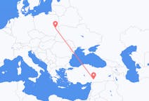 Flights from Kahramanmaraş, Turkey to Lublin, Poland