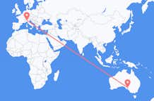 Flyrejser fra Whyalla, Australien til Milano, Australien