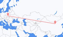 Flights from Wuhai to Krakow