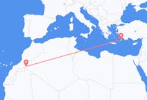Flights from Tindouf, Algeria to Rhodes, Greece
