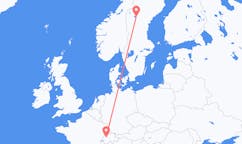 Flights from Östersund, Sweden to Bern, Switzerland