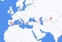 Flights from from Turkistan to Granada