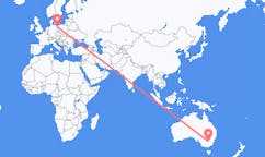 Flyg från Narrandera, Australien till Szczecin, Polen