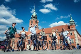 Halvdags sightseeingcykeltur i Warszawa by for lille gruppe