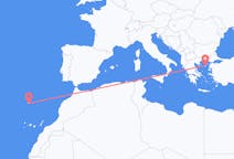 出发地 葡萄牙丰沙尔目的地 希腊莱姆诺斯的航班