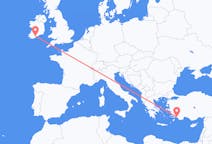 Flights from Dalaman in Turkey to Cork in Ireland