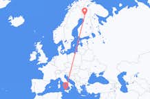 Flyreiser fra Palermo, til Rovaniemi