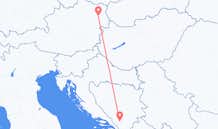 Flyg från Mostar, Bosnien och Hercegovina till Vienna, Österrike