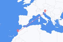 Flyg från Essaouira till Rijeka