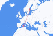 Flights from Béjaïa to Stockholm