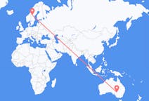 Flights from Broken Hill, Australia to Östersund, Sweden