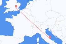 Flyg från Pescara, Italien till London, England