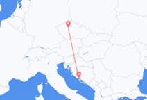 Vols de Prague à Split