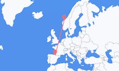 Flyg från Molde till Pamplona