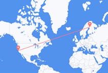 Flyreiser fra San Francisco, til Rovaniemi