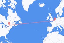 Flyreiser fra Ottawa, Canada til Brussel, Belgia