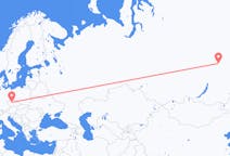 Flights from Lensk, Russia to Prague, Czechia