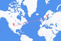 Loty z Denver (Missouri), Stany Zjednoczone do Sztokholm, Szwecja