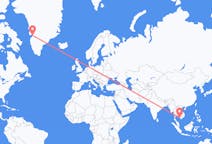 Flyg från Phu Quoc, Vietnam till Ilulissat, Grönland