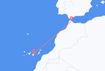 Vluchten van Tétouan naar Las Palmas (ort i Mexiko, Veracruz, Tihuatlán)