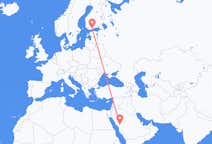 Flights from Medina to Helsinki