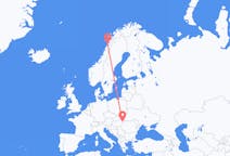 Vols depuis la ville de Debrecen vers la ville de Bodø