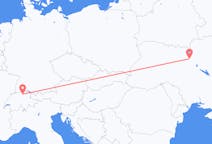 Vluchten van Kiev, Oekraïne naar Zürich, Zwitserland