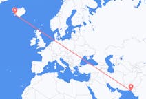 Flyreiser fra Karachi, til Reykjavík