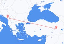 出发地 黑山波德戈里察目的地 土耳其賓格爾的航班