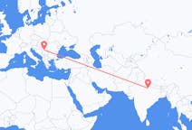 印度出发地 勒克瑙飞往印度目的地 贝尔格莱德的航班