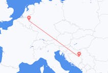 Flyreiser fra Maastricht, Nederland til Tuzla, Bosnia-Hercegovina