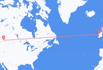 Flyreiser fra Lethbridge, Canada å banke, Irland