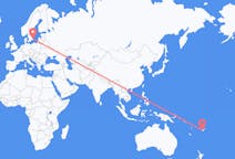 Flights from Nadi, Fiji to Kalmar, Sweden