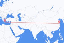 Flyreiser fra Yancheng, Kina til Iraklio, Hellas