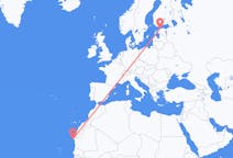 Flights from Nouadhibou, Mauritania to Tallinn, Estonia