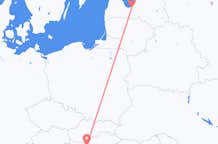 Flyreiser fra Riga, til Budapest