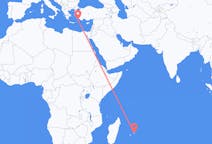 เที่ยวบินจาก Mauritius Island ไปยัง Rhodes