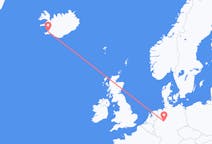 Flyreiser fra Paderborn, til Reykjavík