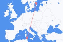 เที่ยวบิน จาก Tunis, ตูนิเซีย ไปยัง Visby, สวีเดน