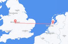 Flyrejser fra Birmingham, England til Amsterdam, Holland