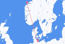 Vols depuis la ville de Lubeck vers la ville de Ålesund