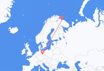 Flyg från Murmansk till Leipzig