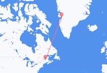 Рейсы из Преск-Айла, Соединенные Штаты в Илулиссат, Гренландия