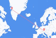 Vuelos de Ilulissat a Salzburgo