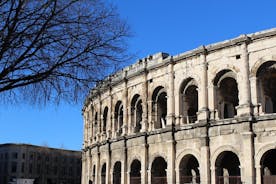 Romerske steder og historiske steder Små gruppedagstur fra Avignon