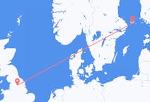 Flyg från Leeds till Mariehamn
