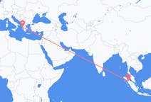 Flyreiser fra Siborong-Borong, Indonesia til Preveza, Hellas