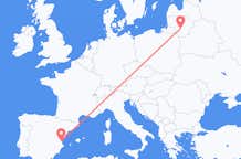 Flyrejser fra Valencia til Kaunas