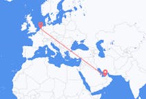 Flyrejser fra Abu Dhabi, De Forenede Arabiske Emirater til Amsterdam, Holland