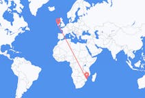 Flights from Vilankulo, Mozambique to Cork, Ireland